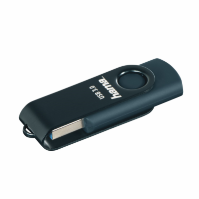 Hama USB 3.0 Flash Drive Rotate, 32 GB, 70 MB/s, petrolej...