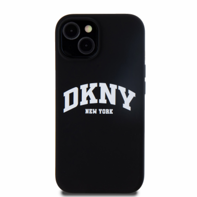 DKNY Liquid Silicone Arch Logo MagSafe Zadní Kryt pro iPh...