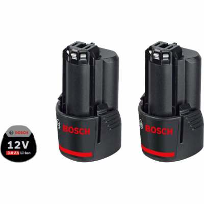 Bosch 2× GBA 12V 3.0Ah Professional (1.600.A00.X7D)