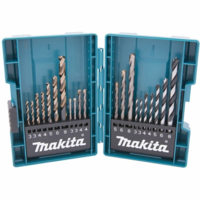 Makita B-44884 sada vrtáků do kovu/dřeva/zdiva 3-8mm (po ...