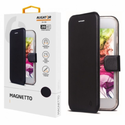 Aligator Magnetto book pro iPhone 7/8/SE (2020), black