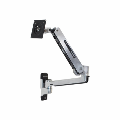 Ergotron LX Sit-Stand Wall Mount LCD Arm Polished