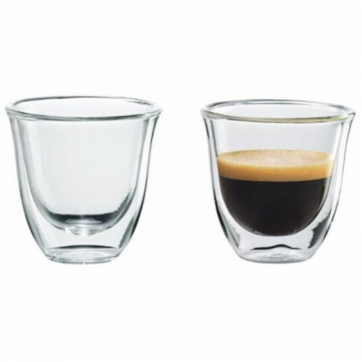 DeLonghi 2dílná sada šálků na espresso, 90 ml