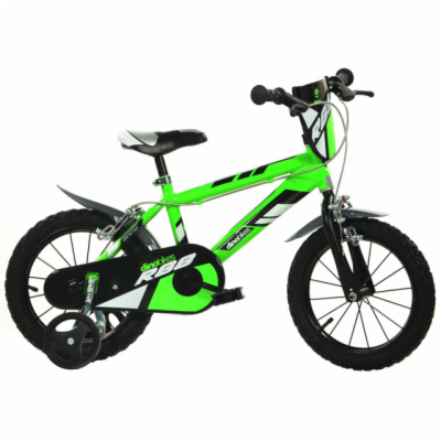 Dino bikes 414U zelená 14" dětské kolo