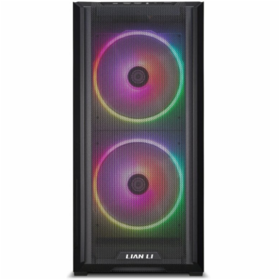 Lian Li LANCOOL 216 RGB, E-ATX skříň, midi tower - černá