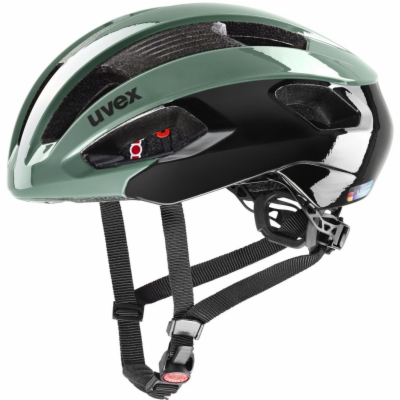 UVEX HELMA RISE MOSS GREEN-BLACK vel.52-56cm