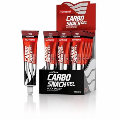 Nutrend CARBOSNACK WITH CAFFEINE tuba 50 g, cola