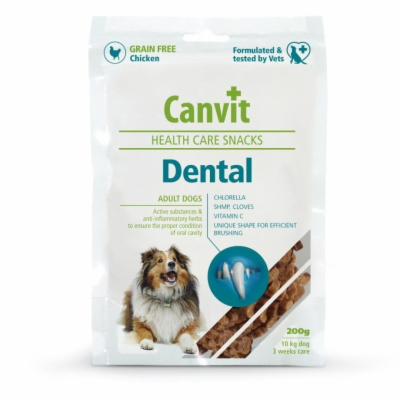 Canvit Snacks Dental 200g pamlsek pro psy