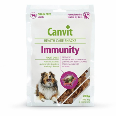 Canvit Snacks Immunity 200g pamlsek pro psy