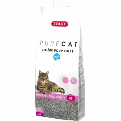 Zolux Podestýlka PURECAT scented absorbent 20l