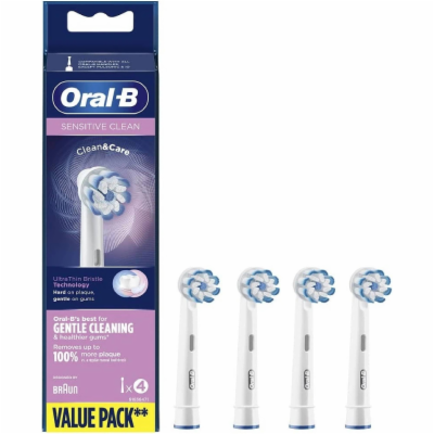 Oral-B EB 60-4 PRO Sensitive Clean Náhradní hlavice, 4 ks