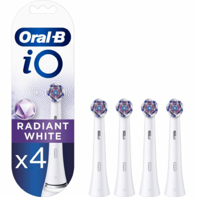 Oral-B iO Radiant White Náhradní hlavice, 4 ks