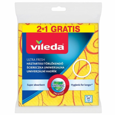 Vileda 144826 Čisticí hadříky Ultra Fresh, 3 ks