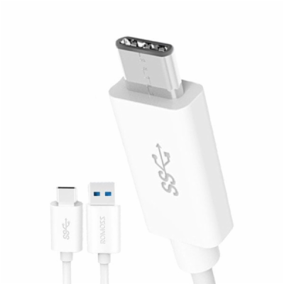 ROMOSS Kabel USB-C (USB 2.0), bílý