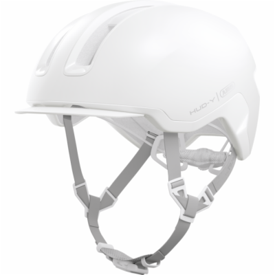 Abus HUD-Y pure white, vel.M (54-58) / helma