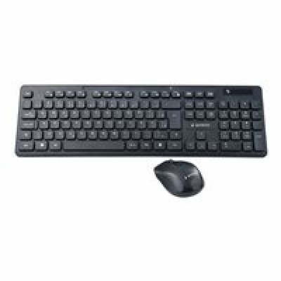 GEMBIRD KBS-WCH-03 Wireless desktop set US layout black