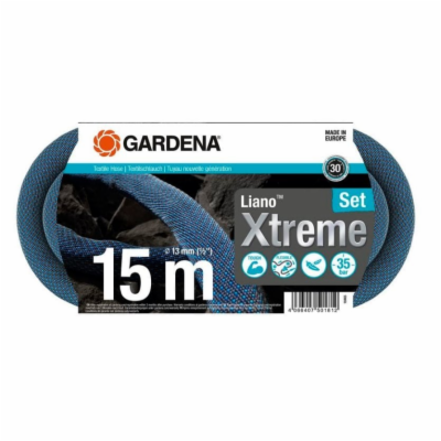 Gardena 18465-20 textilní hadice Liano™ Xtreme 15 m – sada