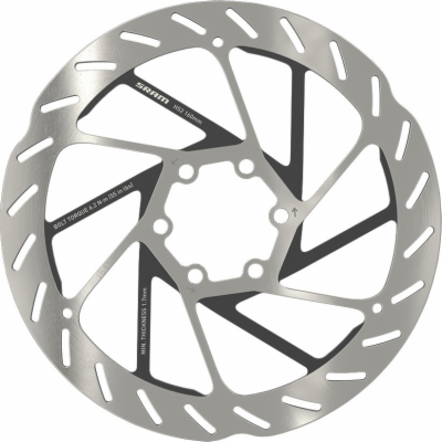 Brzdový kotouč SRAM HS2 - 160mm Rounded - 6 děr