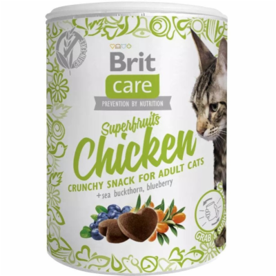 Brit Care Cat Snack Superfruits Chicken 100g pamlsky pro ...