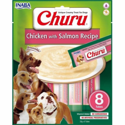 Churu Dog Chicken with Salmon 8x20g