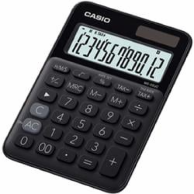 Casio MS 20 UC BK Stolní kalkulačka, černá