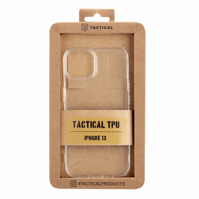 Tactical TPU Kryt pro Apple iPhone 13 Transparent 