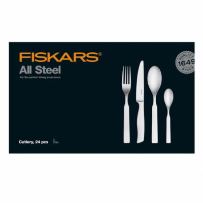 Fiskars Sada příborů ALL STEEL 24ks