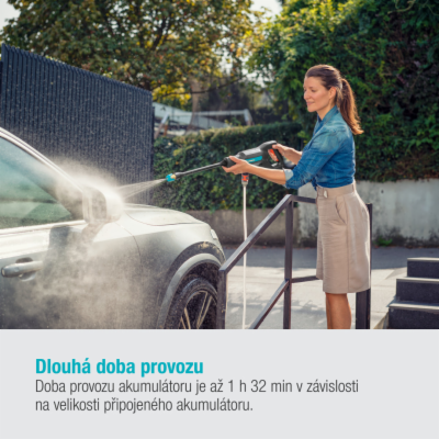 Gardena 14800-55 čistič AquaClean 18V bez akumulátoru