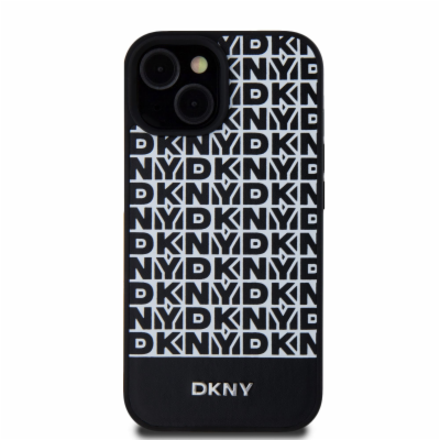 DKNY PU Leather Repeat Pattern Bottom Stripe MagSafe Zadn...