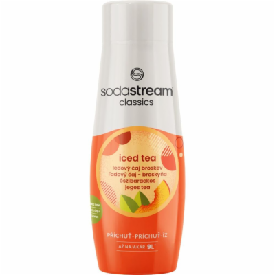 SodaStream Sirup příchuť Ledový čaj BROSKEV 440 ml, NEW