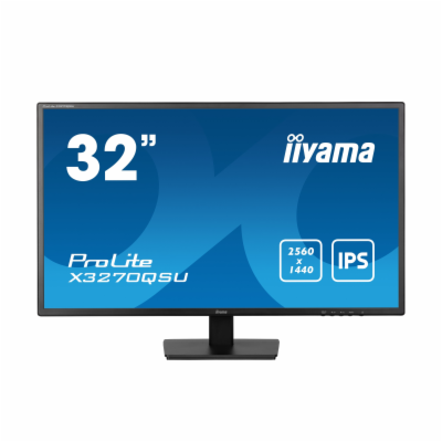 iiyama ProLite/X3270QSU-B1/27"/IPS/QHD/100Hz/3ms/Black/3R