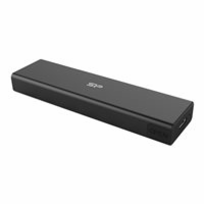 SILICON POWER External M.2 NVMe/SATA SSD case PD60 USB 3....