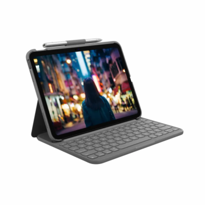 Logitech Slim Folio pro iPad 10th gen. (CZ, grav.)