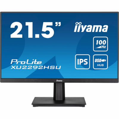 iiyama ProLite/XU2292HSU-B6/21,5"/IPS/FHD/100Hz/0,4ms/Bla...