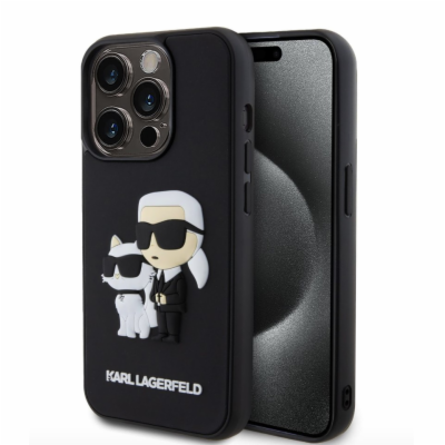 Karl Lagerfeld 3D Rubber Karl and Choupette Zadní Kryt pr...