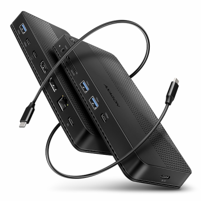 AXAGON HMC-U4, USB4 40Gbps dock, 3x USB-A, 2x USB-C, HDMI...