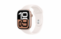 Apple Watch S10 Cell/46mm/Rose Gold/Sport Band/Light Blush/-M/L