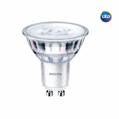 LED žárovka Philips, GU10, 3W/35W, 3000K, stmívatelná, úh...