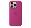 iPhone 16 Pro Silicone Case with MS - Fuchsia