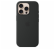 iPhone 16 Pro Silicone Case with MS - Black