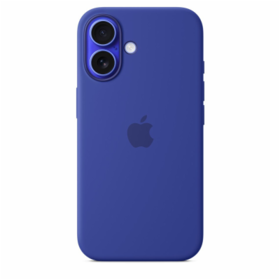 iPhone 16 Silicone Case with MS - Ultramarine