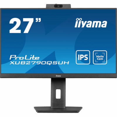 iiyama ProLite/XUB2790QSUH-B1/27"/IPS/QHD/100Hz/0,4ms/Bla...