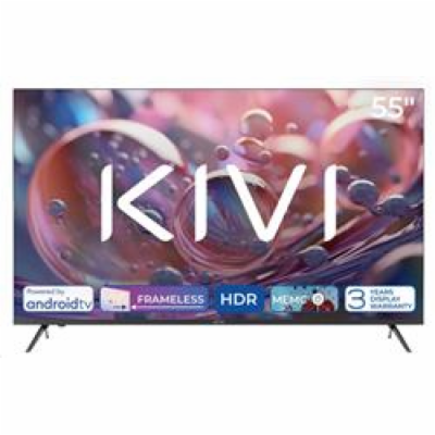 KIVI - 55 , UHD, Android TV 11, Černý, 3840x2160, 60 Hz, ...