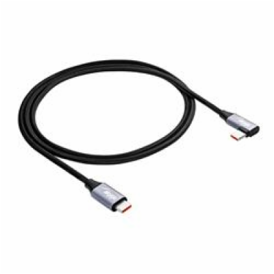 Akyga Angle Kabel USB-C / USB-C 1m AK-USB-54 60W Mesh