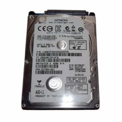 Hitachi 250GB 2,5 SATA HDD Spolehlivý disk pro každodenní...