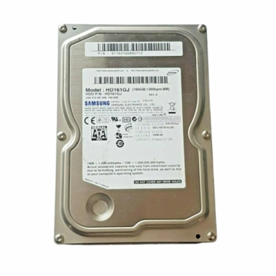 Samsung 160GB 3,5 SATA HDD Starší model pro základní úlož...