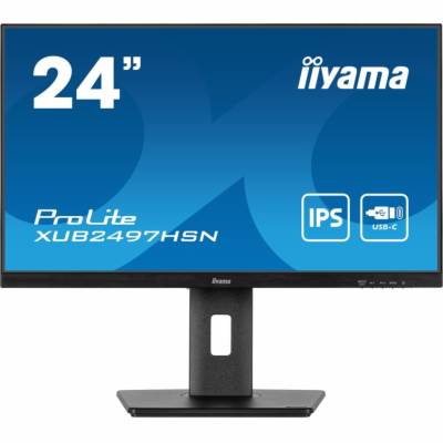 iiyama ProLite/XUB2497HSN-B2/23,8"/IPS/FHD/100Hz/1ms/Blac...