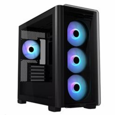 ASUS case A23 PLUS TG ARGB FANS BLK