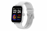 CARNEO Versa HR+/Silver/Sport Band/White