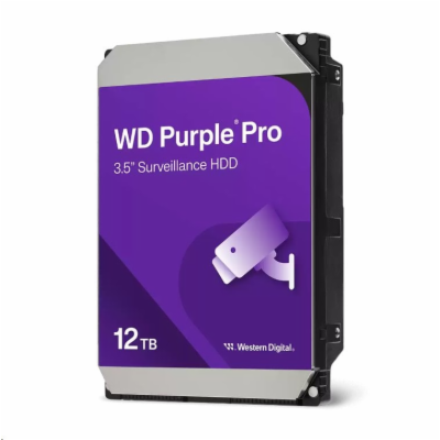 HDD 12TB WD122PURP Purple Pro 256MB SATAIII